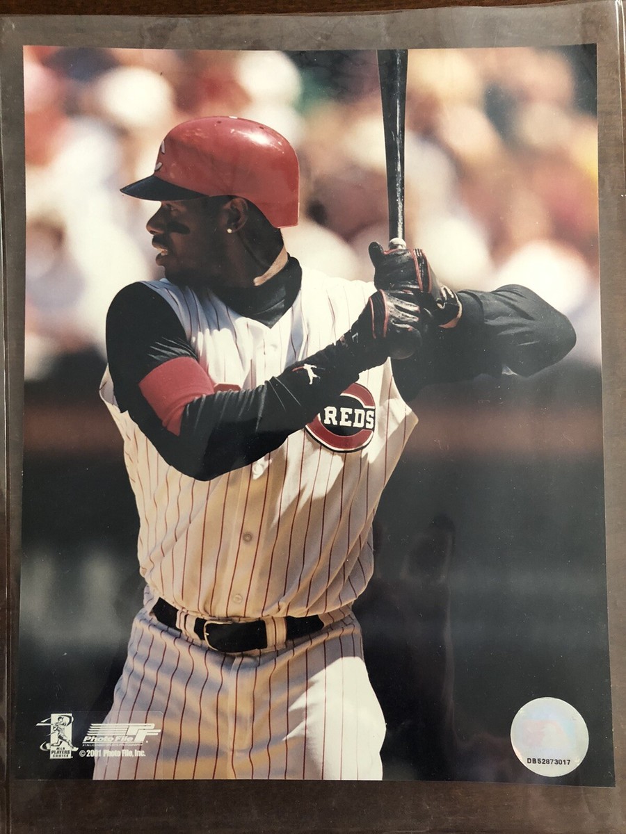 KEN GRIFFEY JR. CINCINNATI REDS 8X10 LICENSED PHOTO JUNIOR