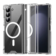 For Samsung Galaxy Z Fold6 5G Magnetic Clear Case Shockproof  Ultra Slim Cover