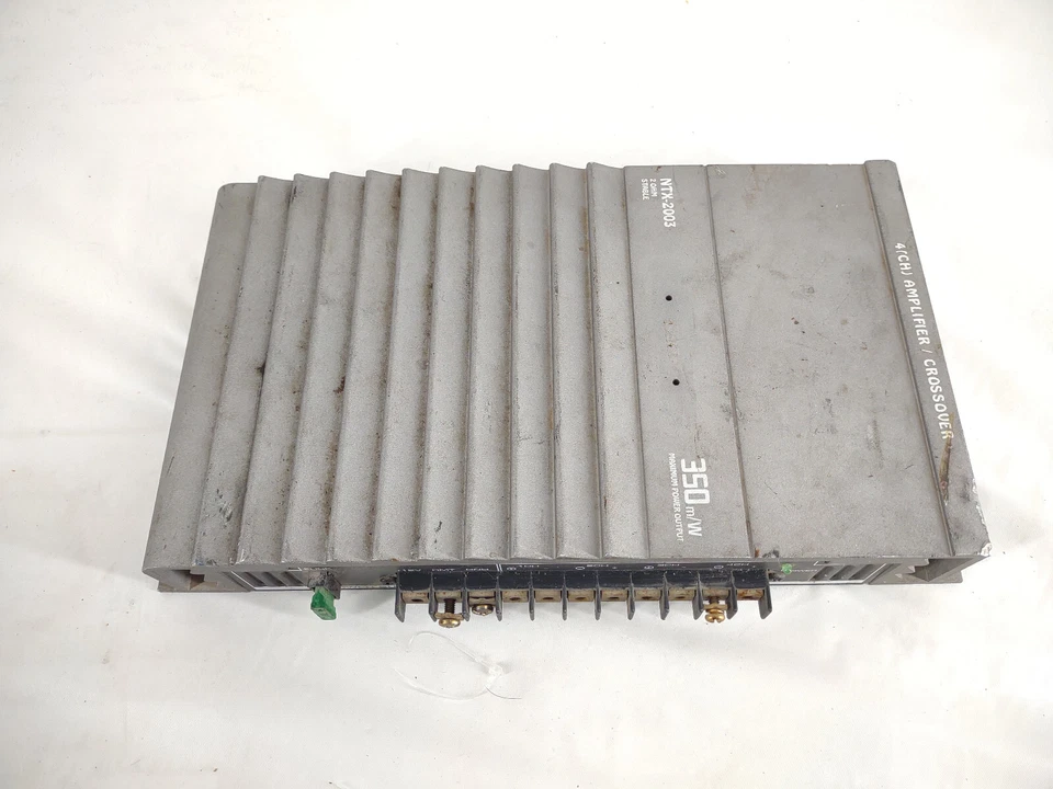 Amplificador Amplificador DHD Power Cruiser NTX-2003 4 Canales Gris Cruzado 350 M/W Salida Foto 2 de 4