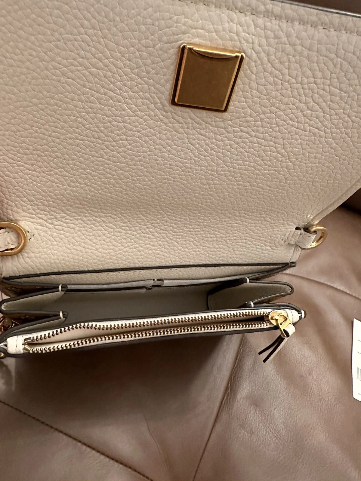 BORSA PORTAFOGLIO TORY BURCH DA DONNA EMERSON STAMPA MISTA NUOVA CON ETICHETTE $398