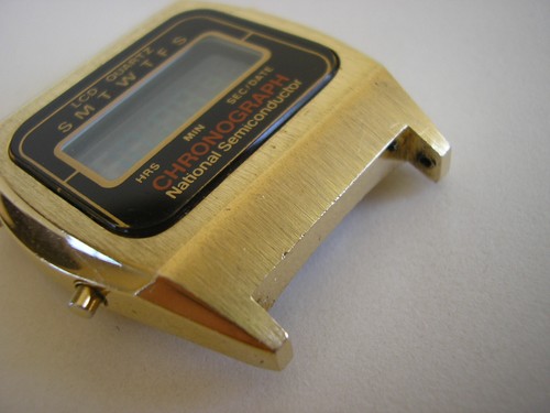 RELOJ CUARZO NATIONAL SEMICONDUCTOR LCD DIGITAL VINTAGE, PARA REPUESTOS O REPARACIÓN. - Imagen 7 de 18