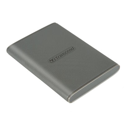 2TB Transcend ESD360C Tragbare SSD USB Typ-A/Typ-C Grau