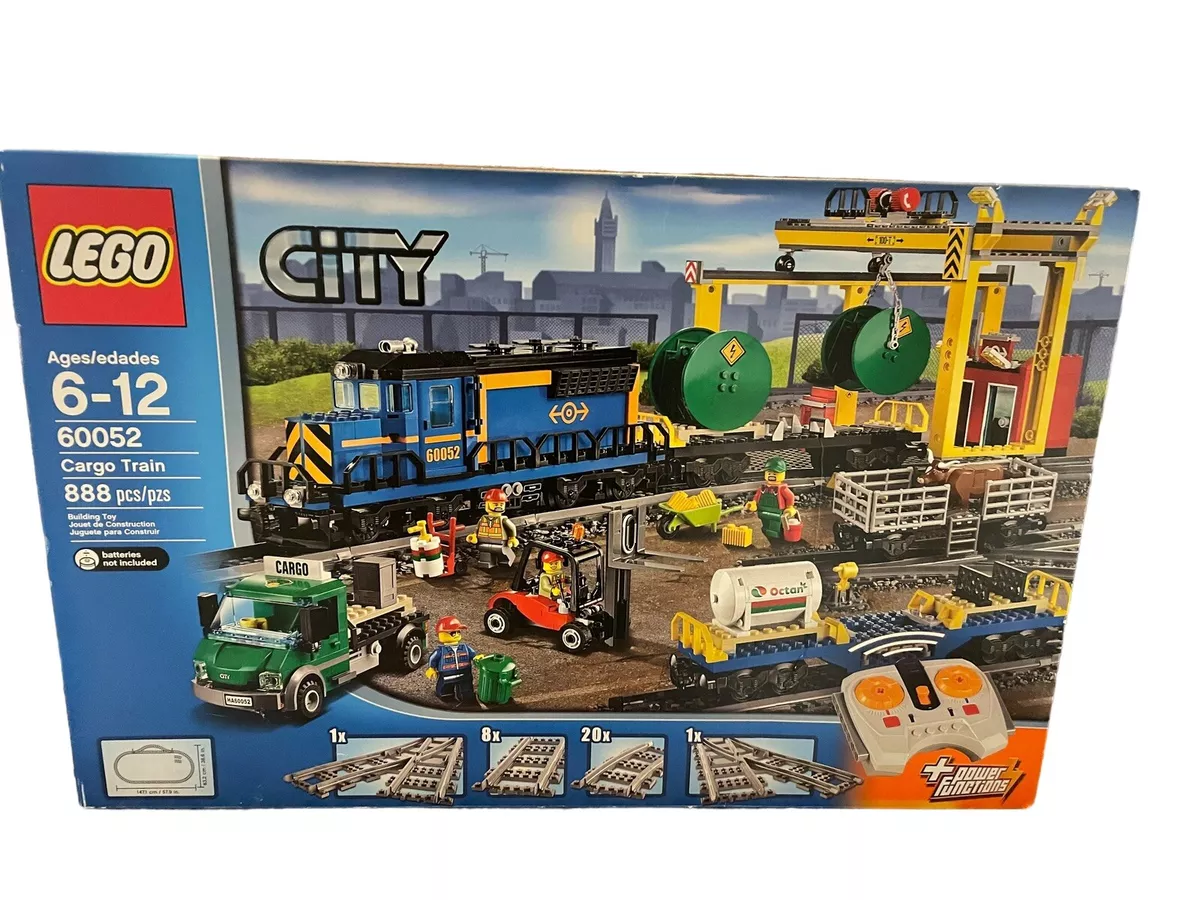 Sober Arkitektur Lignende LEGO CITY Cargo Train (60052) New Factory Sealed Box Imperfections  673419207805 | eBay