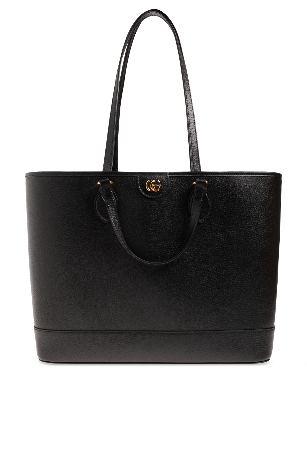 GUCCI Ophidia Black Leather Tote Bag New Authentic-image