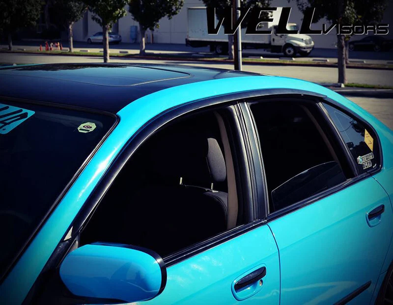 WELLvisors для Subaru Legacy 05-09 седан боковой зажим на козырьки для окон - Изображение 3 из 4