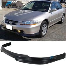 Fit 98-02 Honda Accord Sedan Pp Type R Style Front Bumper Lip Spoiler Fit 98-02 Honda Accord Sedan Pp Type R Style Front Bumper Lip Spoiler
