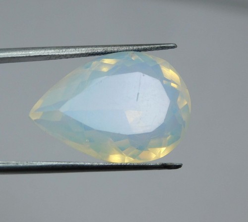 Blue Fire Opal 22.20 Ct Pear Cut Australian Loose Gemstone.O-7058 - Picture 5 of 6