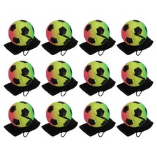 12Pcs 2.5 Inch Sports Wrist Ball, Soccer for Exercise, Mixed Colors