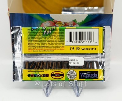 German Pokemon Base Set 1st Edition Booster Pack Venusaur 20.50gm