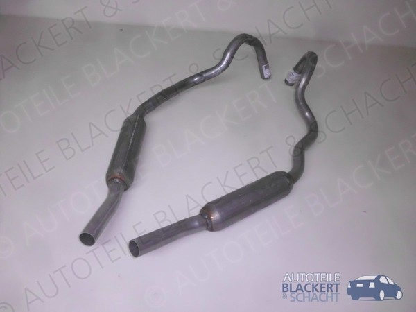 Auspuffset Endtopf Links+Rechts für Ford Capri 2.0+2.3+2.8+3.0 V6 1973-1985-image
