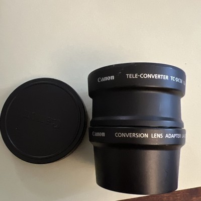 Canon TC-DC58 1.4X Tele-Converter Conversion Lens LA-DC58 --Canon PowerShot G1/2