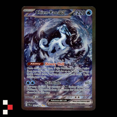Chien-Pao ex 261/193 Pokemon Paldea Evolved SIR Full Art