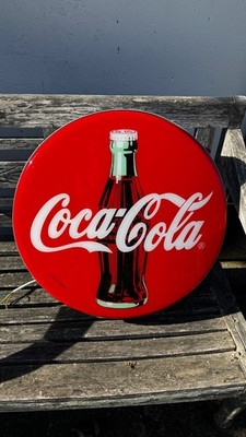 Coca Cola Lampe 90er Jahre Leuchtreklame Reklame Werbung Leuchte Leuchtpunkt