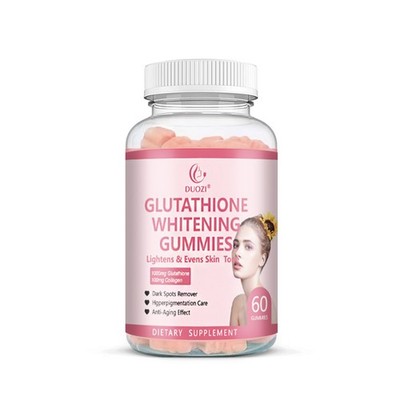 Duozi Glutathione Whitening Supplement Lightens & Evens Skin Tone - 60 Gummies