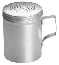 Winco 10 oz Aluminum Dredge with Handle