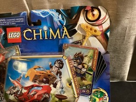 Lego Legends of Chima Speedorz Starter Set 70013 Wolf Lion Pull Cord Racer 2013