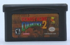 Donkey Kong Country 2 Game Boy Advance Cartridge Tested Rare USA Version