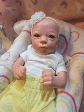 17-in Reborn Baby Girl Ashley Awake From Bountiful Baby With COA