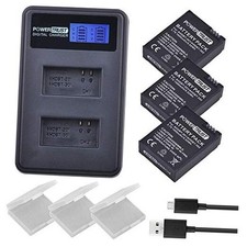 3Pcs 3.7V 1600mAh AHDBT-301 Battery for GoPro Hero3 AHDBT301 AHDBT-302 AHDBT