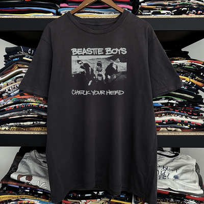 90s Beastie Boys Check Your Head Classic T-Shirt Black XL | eBay