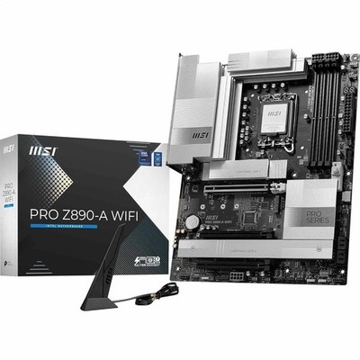 MSI PRO Z890-A WIFI ATX Sockel 1851 für Core Ultra 200 DDR5 WiFi 7 Mainboard