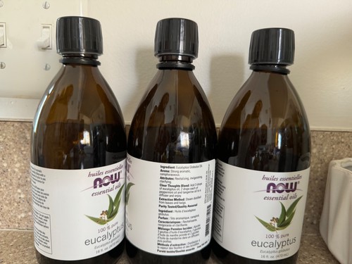 3 of dark / amber glass bottle 473 ml each, empty, stickers can be removed