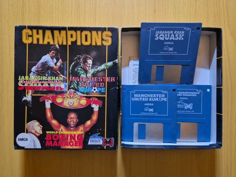 AMIGA Floppy Disk Game Softwares - CHAMPIONS
