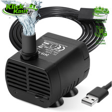 USB Mini Wasserpumpe 200L H Tauchpumpe Aquarium