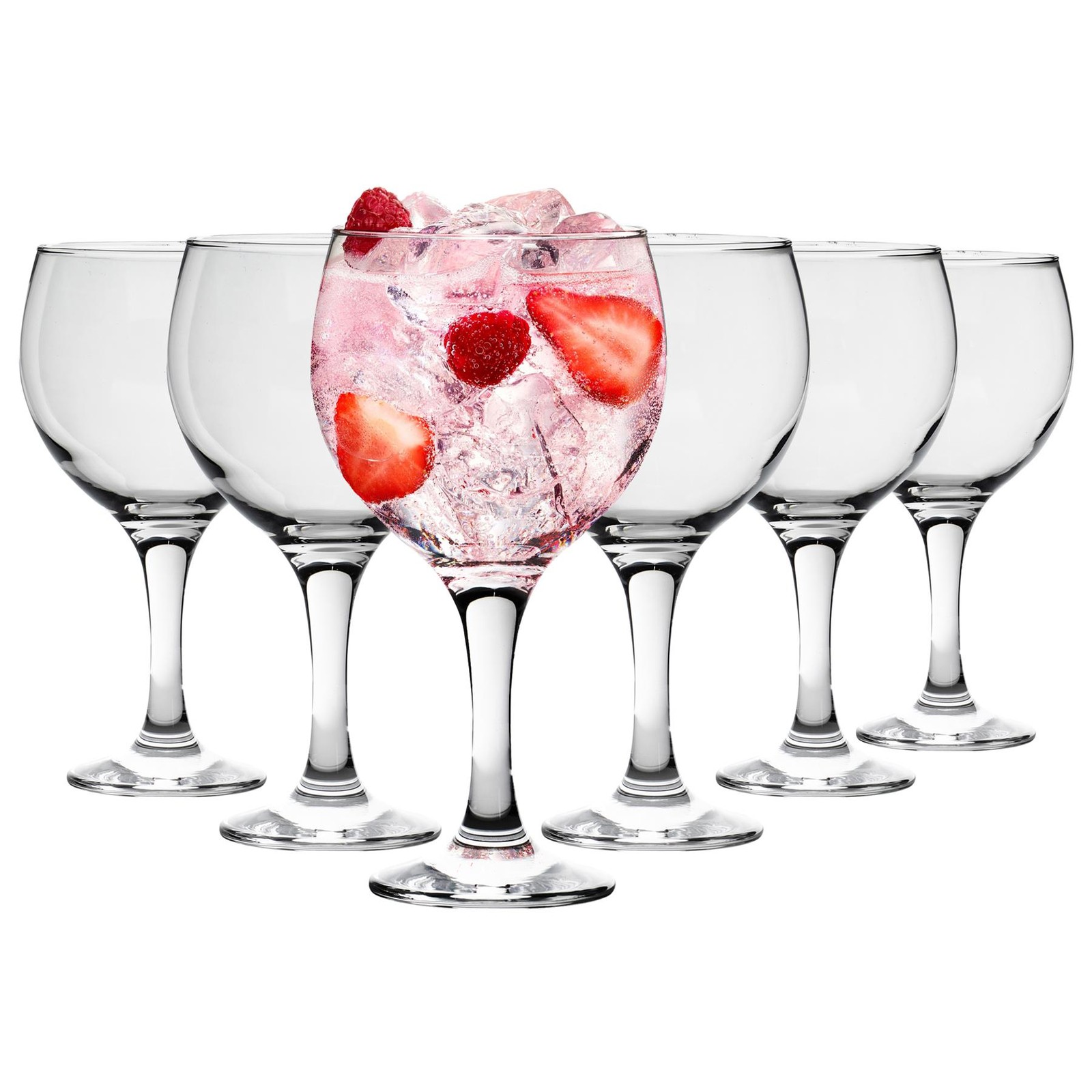 Misket Gin & Tonic Glasses - 645ml - Clear - Pack of 6 - Image 3