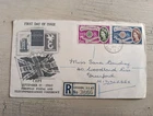 GB FDC FIRST DAY REGISTERED COVER 1960 POSTAL TELECOMMUNICATIONS CONFERENCE
