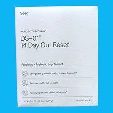 Seed DS-01 Rapid Gut Recovery 14 Day Gut Reset w/ Probiotic Prebiotic