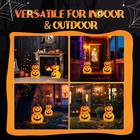 AplusChoice 2Pcs 3FT Halloween Collapsible Pumpkin Decorations 150 Lights Décor — photo 8
