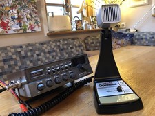 Alpha 4000 + Optimike -GEPRÜFT- Heimstation CB Funk Standmikrofon Funkgerät 