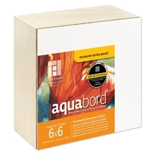 Museum Quality Aquabord 18x24 Inch Reinforced Surface for Watercolor and Acrylic