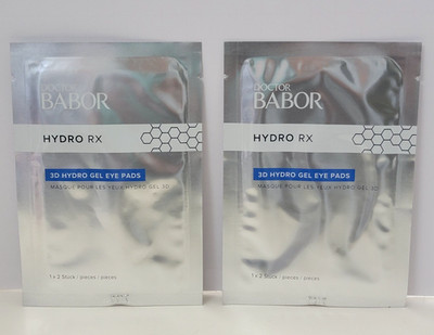 BABOR HYDRO RX 3D HYDRO GEL EYE PADS 2 pk x 2 Stick/Pieces