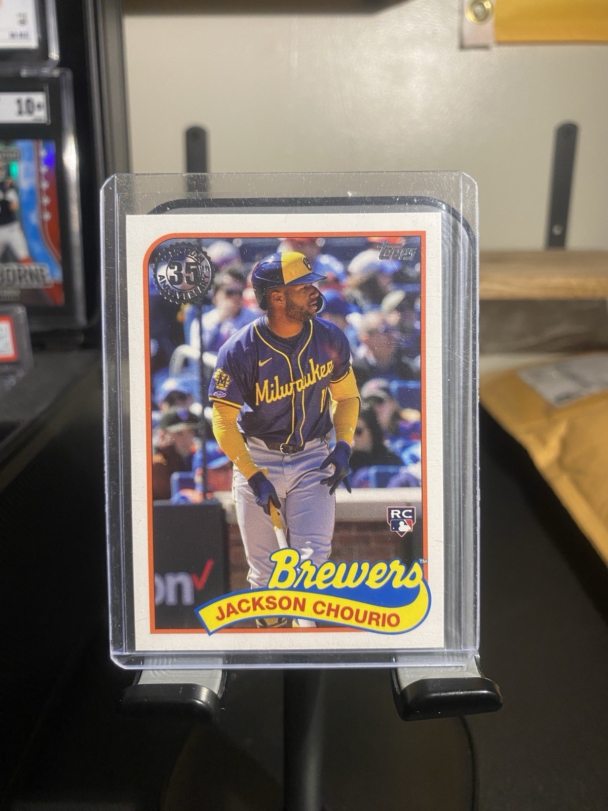 2024 Topps Update Series - 1989 Topps Baseball Jackson Chourio #89US-44 (RC)