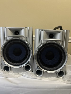 Sony Speaker System Book Shelf Speaker Pair SS-EC55S  6 ohms Brand New Open Box