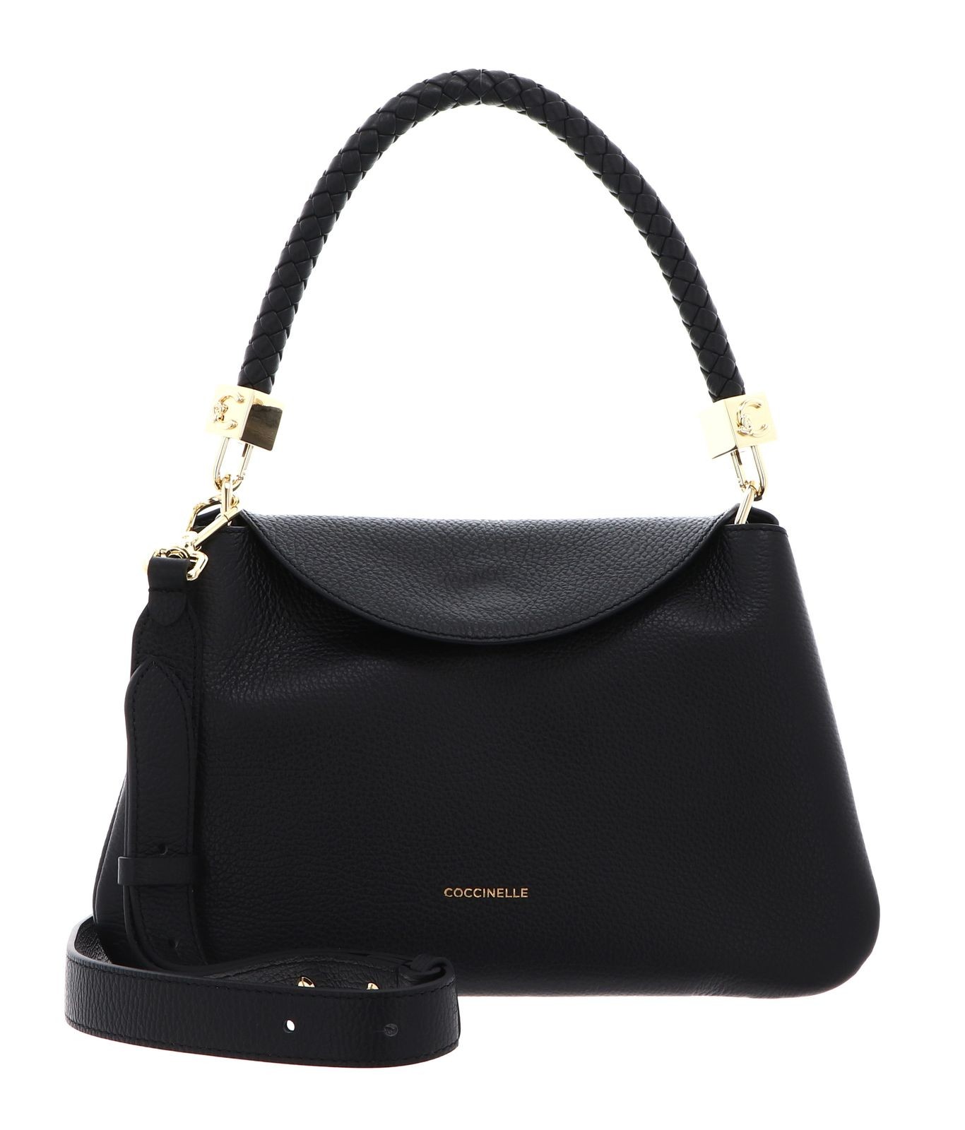 COCCINELLE handbag Tiggy Handbag Grained Leather Noir