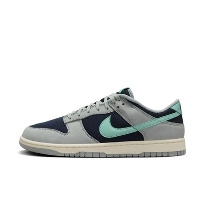 Nike Dunk Low Retro Premium Athletic Shoes Gray Blue Sneaker FB8895-001 Mens Sz
