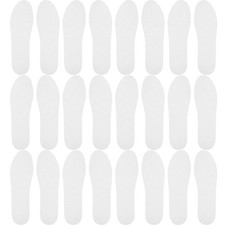 20 Pairs Comfort Insoles Wood Pulp Women Sneaker Inserts Shoe Pads