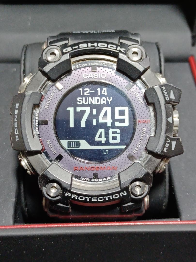 Casio G-Shock GPR-B1000-1JR Rangeman GPS Solar-Assisted Men's