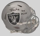 Fernando Mendoza Signed Raiders "2026 #1 Pick" Full Size AUTH Helmet BAS Witness