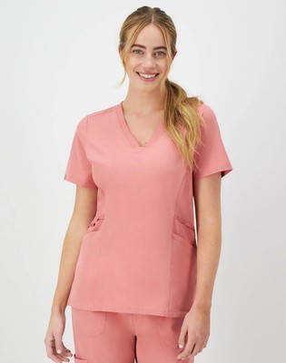 Hanes Comfort Fit Scrubs Women's Scrub Top