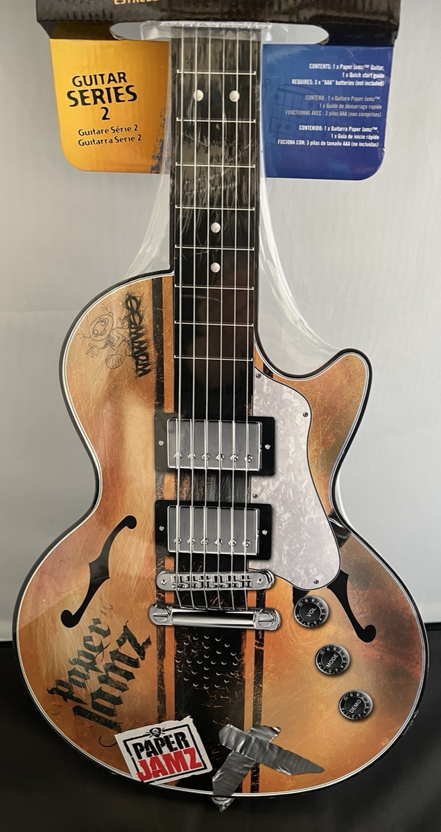 WowWee Paper Jamz Guitar Series 2 Instant Rock Star Style 7 | eBay
