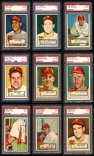 1952 Topps Philadelphia Phillies Team Set 5 - EX 6292800