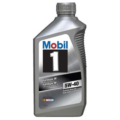 MOBIL 1 FORMULA M; Engine Oil 5W-40 6/1qt NASCAR