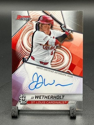 2025 Bowman's Best Top Prospects Autograph Auto JJ Wetherholt