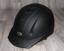 IRH Horseback Riding Equipment-Pro Helmet - SIZE S/M Small/Medium Matte Black