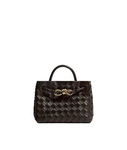 BOTTEGA VENETA Andiamo Mini $4300 Fondant Top Handle Bag New & Authentic