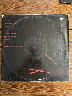 その他 LP Rush A Farewell To Kings SRM11184 MERCURY /00400 Farewell To Kings - Rush (1977 Vinyl Record - Mercury SRM11184) | eBay